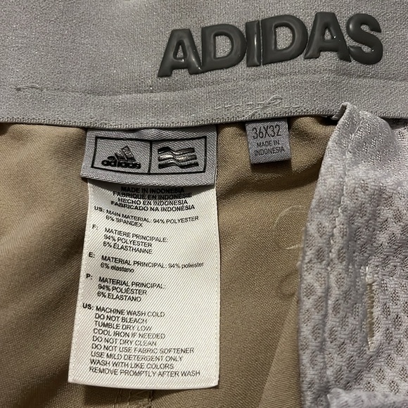 Adidas golf pants size 36x32 - Picture 3 of 8